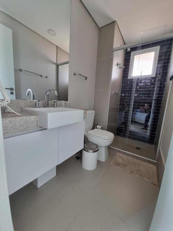 Apto Top Com Vista Pro Mar Em Condominio Completo Em Frente A Praia! サントス エクステリア 写真