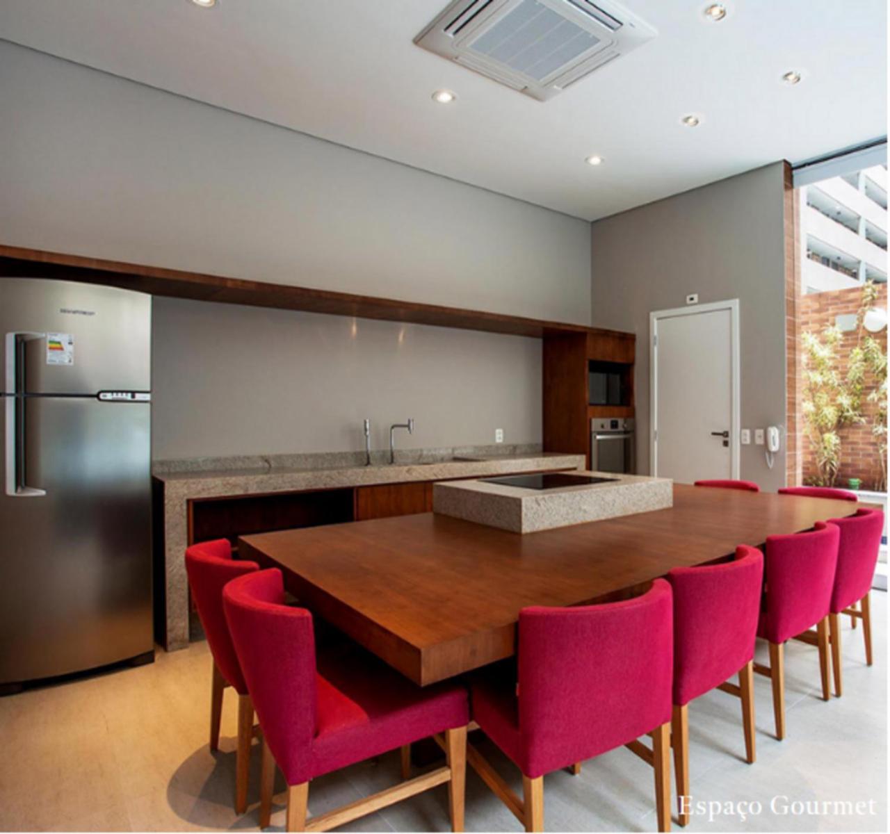 Apto Top Com Vista Pro Mar Em Condominio Completo Em Frente A Praia! サントス エクステリア 写真